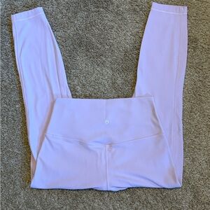 Lululemon Peony Pink 25” HR Align leggings sz 8